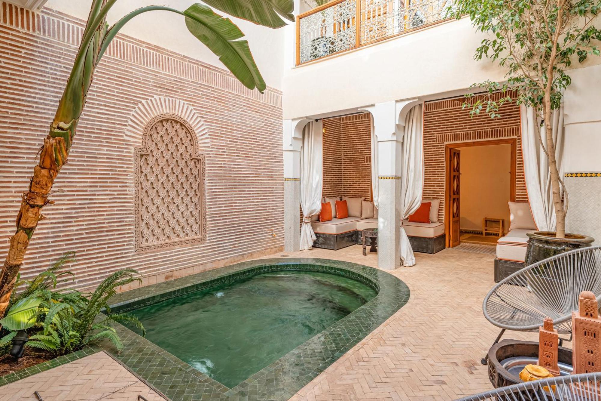 Riad The D'Orient - Piscine Privee - Petit Dejeuner Marrákes Kültér fotó
