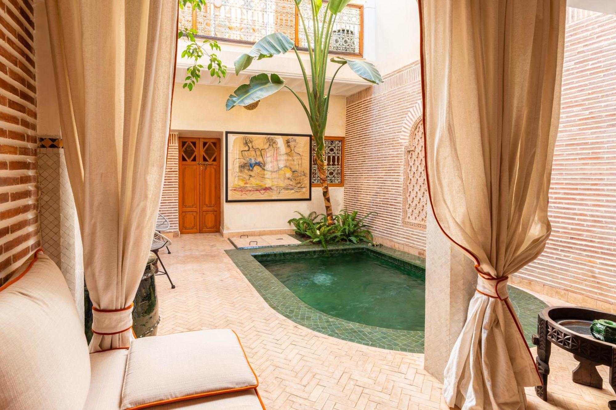 Riad The D'Orient - Piscine Privee - Petit Dejeuner Marrákes Kültér fotó